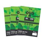 PAPEL CASCA DE OVO A4 180G M BRANCO PACOTE 50 FOLHAS