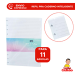 REFIL DE FOLHAS PARA CADERNO INTELIGENTE 80 FOLHAS DE PAPEL