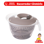 SECADOR DE SALADAS 2800ML TRANSPARENTE