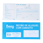 TALAO RECIBO DE ALUGUEL COM CANHOTO 50 FOLHAS