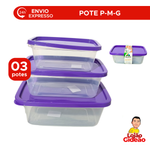 POTE PMG 3PC 500ML 1000ML 1500ML MASTER LIGHT