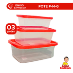 POTE PMG 3PC 500ML 1000ML 1500ML MASTER LIGHT