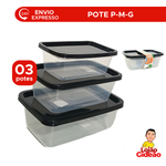 POTE PMG 3PC 500ML 1000ML 1500ML MASTER LIGHT