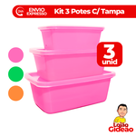 POTE PMG 3PC 500ML 1000ML 1500ML NEON