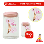 POTE QUADRADO 1500L PARIS TAMPA ROSA