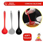 CONCHA EM SILICONE PARA COZINHA CALDO FEIJAO SOPA 31 CM