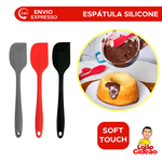 ESPATULA EM SILICONE PARA DOCES BRIGADEIRO FRITURA 