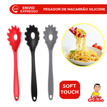 PEGADOR DE MACARRAO EM SILICONE PARA MASSAS E SALADA