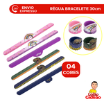 REGUA ESCOLAR BRACELETE INFANTIL