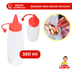 Bisnaga Para Lanche Ketchup 350ml