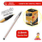 Caneta Bic Cristal Precisao Preta 0,8mm