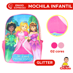 Mochila Princesas Glitter