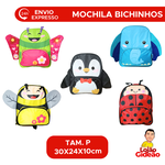 Mochila Infantil Bichinhos