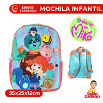 Mochila Infantil Diário de Mika