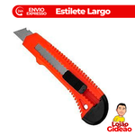 ESTILETE PLASTICO LARGO 18MM