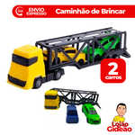 CAMINHAO CEGONHA COM 2 CARROS