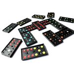 DOMINO DE PLASTICO PRETO