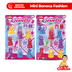 BONECA FASHION TROCA DE ROUPAS