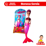 BONECA PRINCESA SEREIA COM LUZES