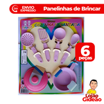 KIT COZINHA INFANTIL COM PANELINHAS