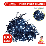 Pisca Pisca Led Branco 9m Fio Verde