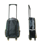 Kit Mochila Infantil de Rodinha e Alca Futebol