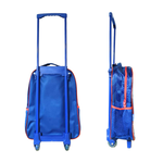 Kit Mochila Infantil de Rodinha e Alca Futebol