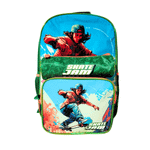 Kit Mochila Estojo e Lancheira Skate Jam