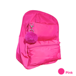 Mochila Escolar Juvenil Feminina Grande Espaçosa Resistente Com Chaveiro