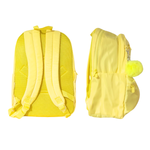 Mochila Escolar Juvenil Feminina Grande Espaçosa Resistente Com Chaveiro