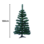 Árvore De Natal Simples Verde 150cm