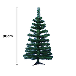 Árvore De Natal Simples Verde 90cm