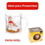 Caneca de Vidro Natalina 320ml