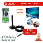 Antena Digital HDTV VHF UHF FM