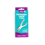 PERFURADOR DE PAPEL EM METAL 1 FURO