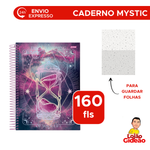 Caderno Universitário 175mmx242mm 160Fls Mystic