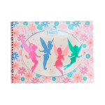 Caderno de Desenho Cartografia 80Fls Disney Fadas