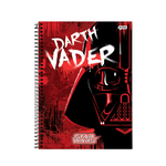 Caderno Universitário 01 Matéria 80Fls Star Wars