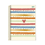 Caderno Universitário 01 Matéria 80Fls Mickey Arts