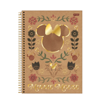 Caderno Universitário 01 Matéria 80Fls Mickey e Minnie Arts Kraft