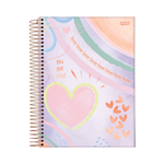 Caderno Universitário 10 Matérias La Creme 160 Fls
