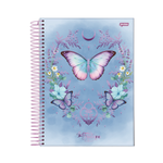 Caderno Universitário 10 Matérias La Fadine 160 Fls