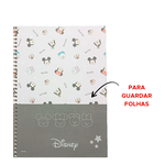 Caderno Universitário 10 Matérias Disney Baby 160 Fls