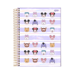 Caderno Universitário 10 Matérias Disney Baby 160 Fls