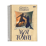 Caderno Universitário 10 Matérias Game Of Thrones 160 Fls