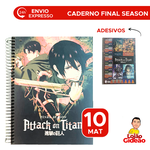 Caderno Universitário 10 Matérias Final Season 160 Fls