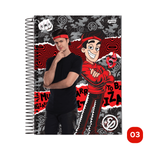 Caderno Universitário 10 Matérias Enaldinho 160 Fls