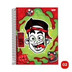 Caderno Universitário 10 Matérias Enaldinho 160 Fls