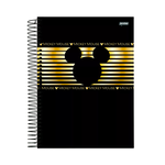 Caderno Universitário 10 Matérias Mickey Arts IA 160 Fls