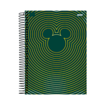 Caderno Universitário 10 Matérias Mickey Arts IA 160 Fls